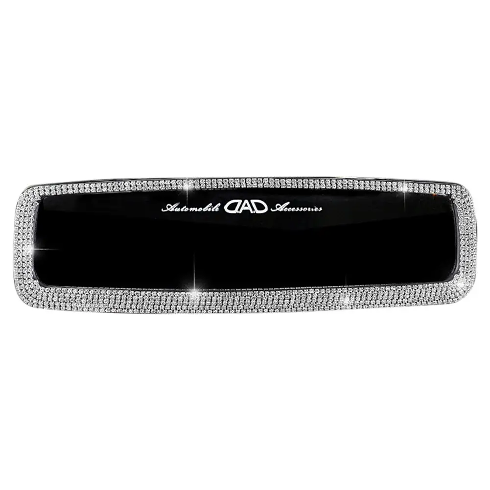 Внутреннее зеркало заднего вида Стразы крышка Кристальное украшение алмазное