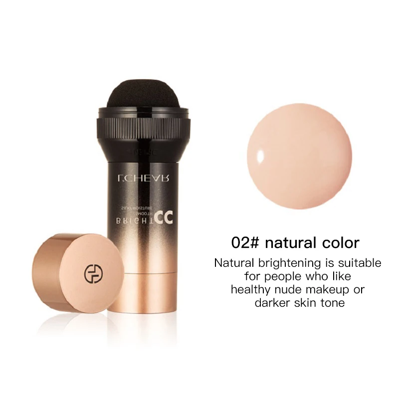 Oil-control CC Cream Stick Translucent Mineral Easy To Wear Soft Face Makeup Foundation Base Matte Make Up |