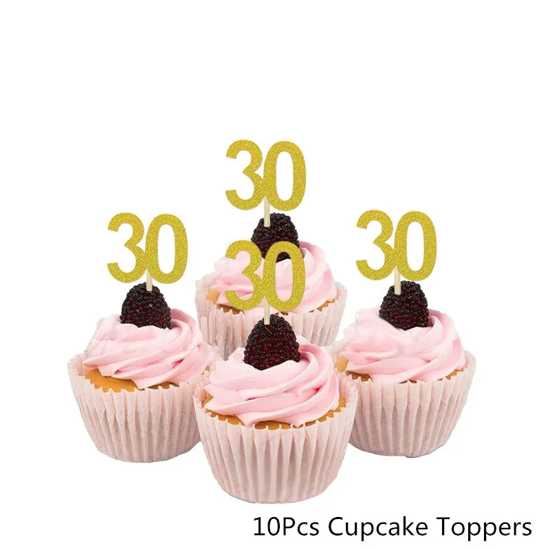 10Pcs Chicinlife 1 шт. 30 40 50 60 лет Очки День рождения Юбилей Мужчины Женщины забавная оправа для очков фото стенд Реквизит Поставки - Цвет: 10Pcs