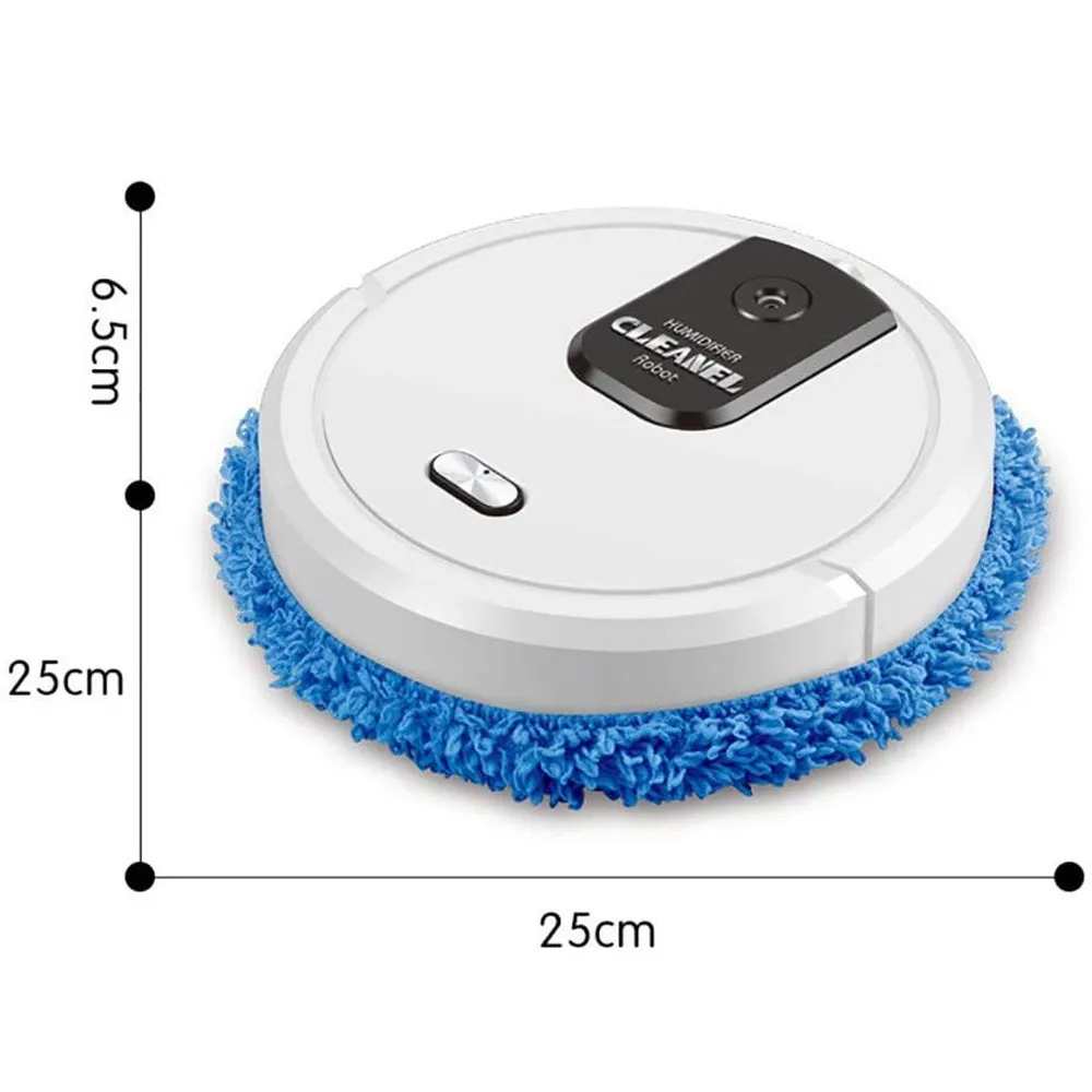 

Robot Vacuum Cleaner Rechargeable Intelligent Sweep Vacuum Cleaner Humidifying Spray 3 In 1 Robot Cleaner