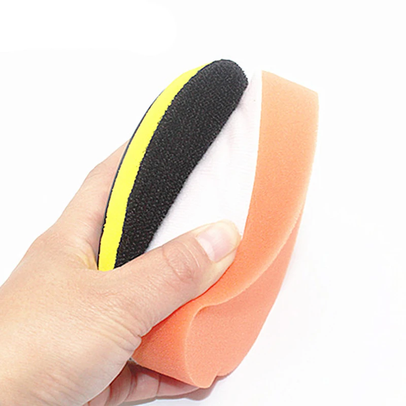 

8pcs Sponge Polishing Pads Waxing Vehicles Buffering Glass Stone Ceramic Surfaces Cleaning Polisher Wheels