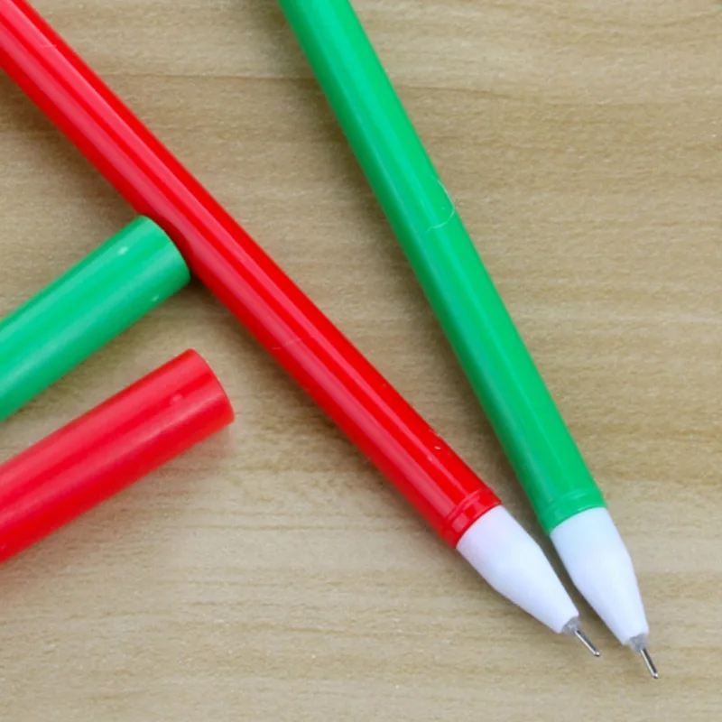 4 шт. Творческий мультфильм прийти на фруктовая гелевая ручка 0 5 мм студенческий