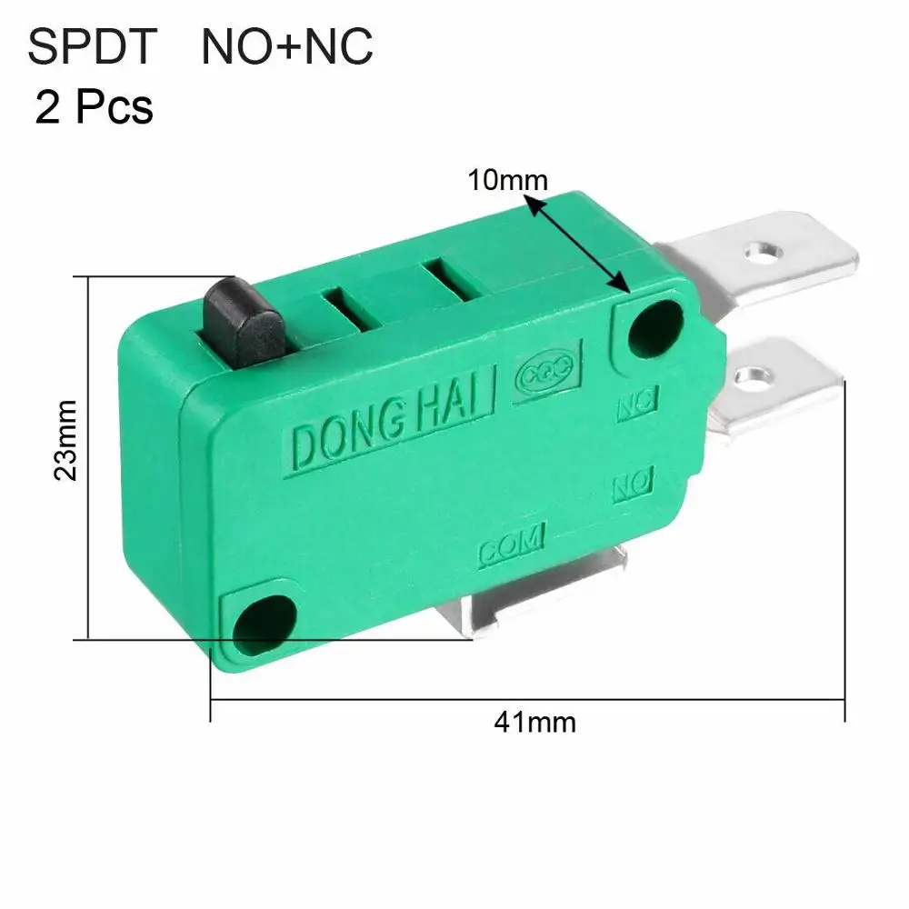 5 шт. KW3 OZ 16A 125/250VAC SPDT NO NC Короткий Прямой Рычаг микро ...