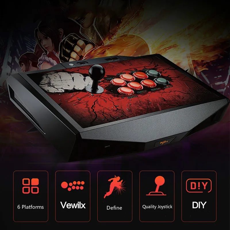Cdragon USB Rocker Game Controller Arcade Joystick Gamepad Fighting Stick For Android Plug And Play Street Feeling | Электроника