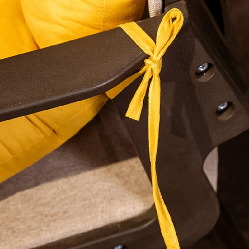 Утолщенная подушка для офисного стула Нескользящая с откидывающейся спинкой