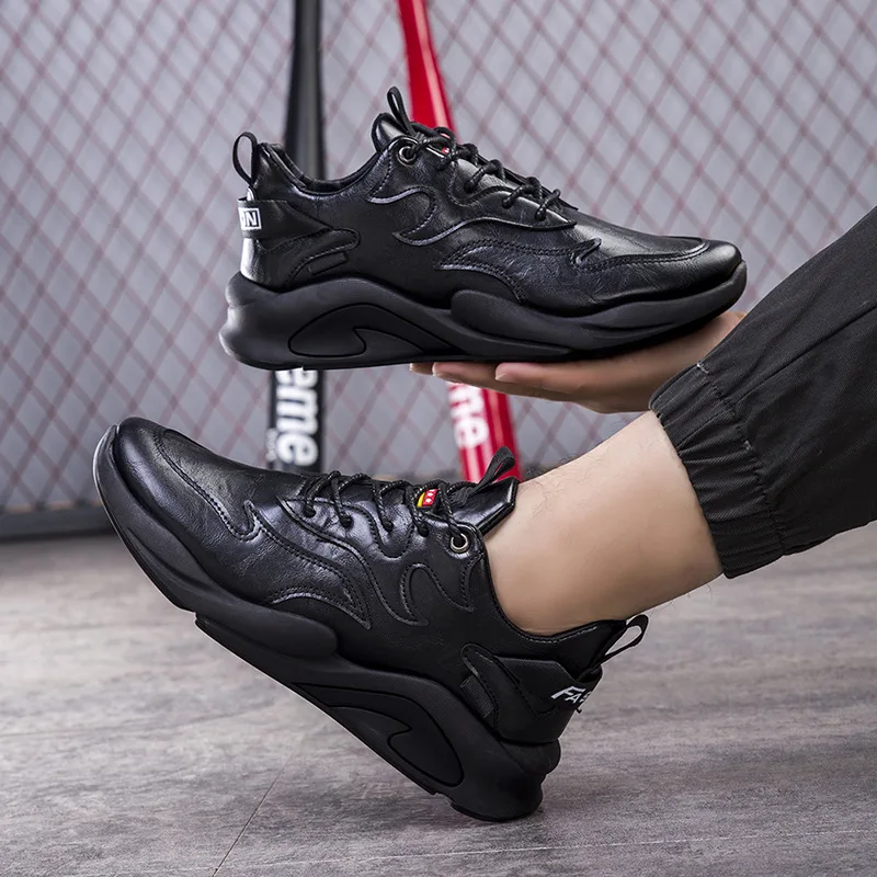 

Europe Luxury Sneakers Men Fashion Oxfords Pu Leather Men Casual Shoes Zapatos De Hombre Low Cut Lace-up Designer Shoes for Men