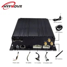 Direct sales spot SD+ hard disk cycle recording AHD 720P megapixel 3G GPS WIFI Mobile DVR passenger car / boat /off-road vehicle