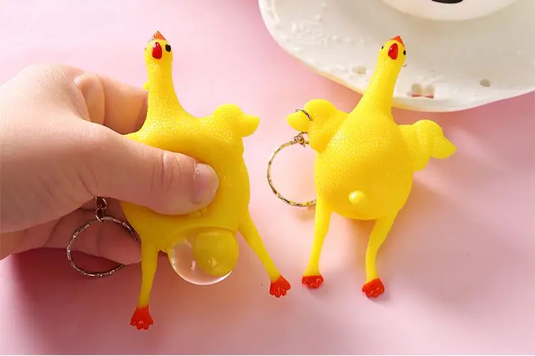 1 шт. Забавные игрушки-гаджеты курица Несушка яйцо вентиляционное отверстие