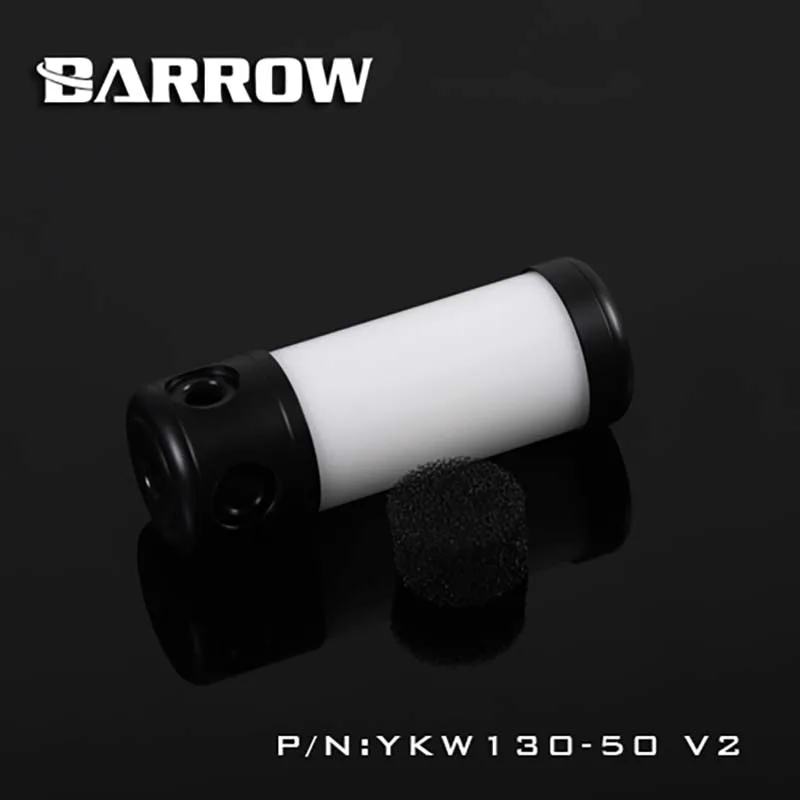 Резервуар водяного охлаждения Barrow PC 50 мм 130 мм/180 мм/230 для воды YKW130-50-V2 YKW180-50-V2