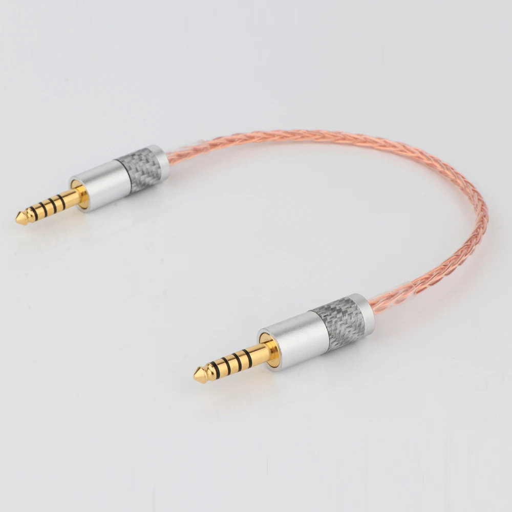 

8-жильный оплетенный кабель для наушников с разъемом 4,4 мм на аудиокабель 4,4 мм