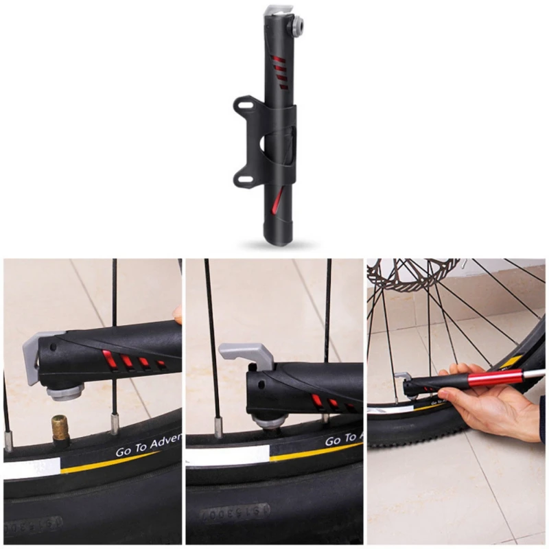 2019 Portable Bicycle Hand Pump Basketball Soccer Toy Tire Air Aluminum Alloy Durable Cycling Accessories | Спорт и развлечения