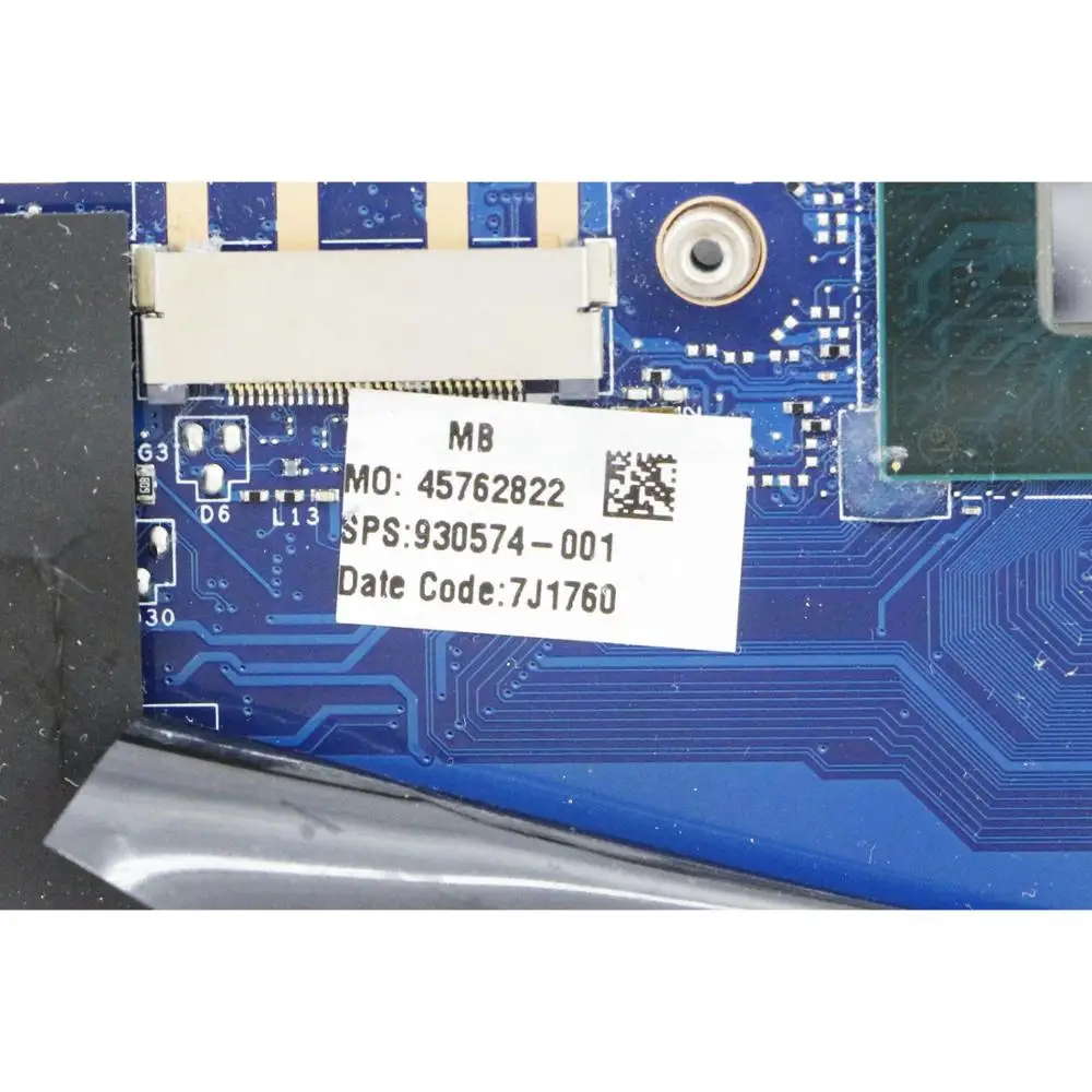 930574-001 Genuine Working Laptop UMA Motherboard DCM40 LA-F031P w/ i5-7200U CPU for HP 14-BF |