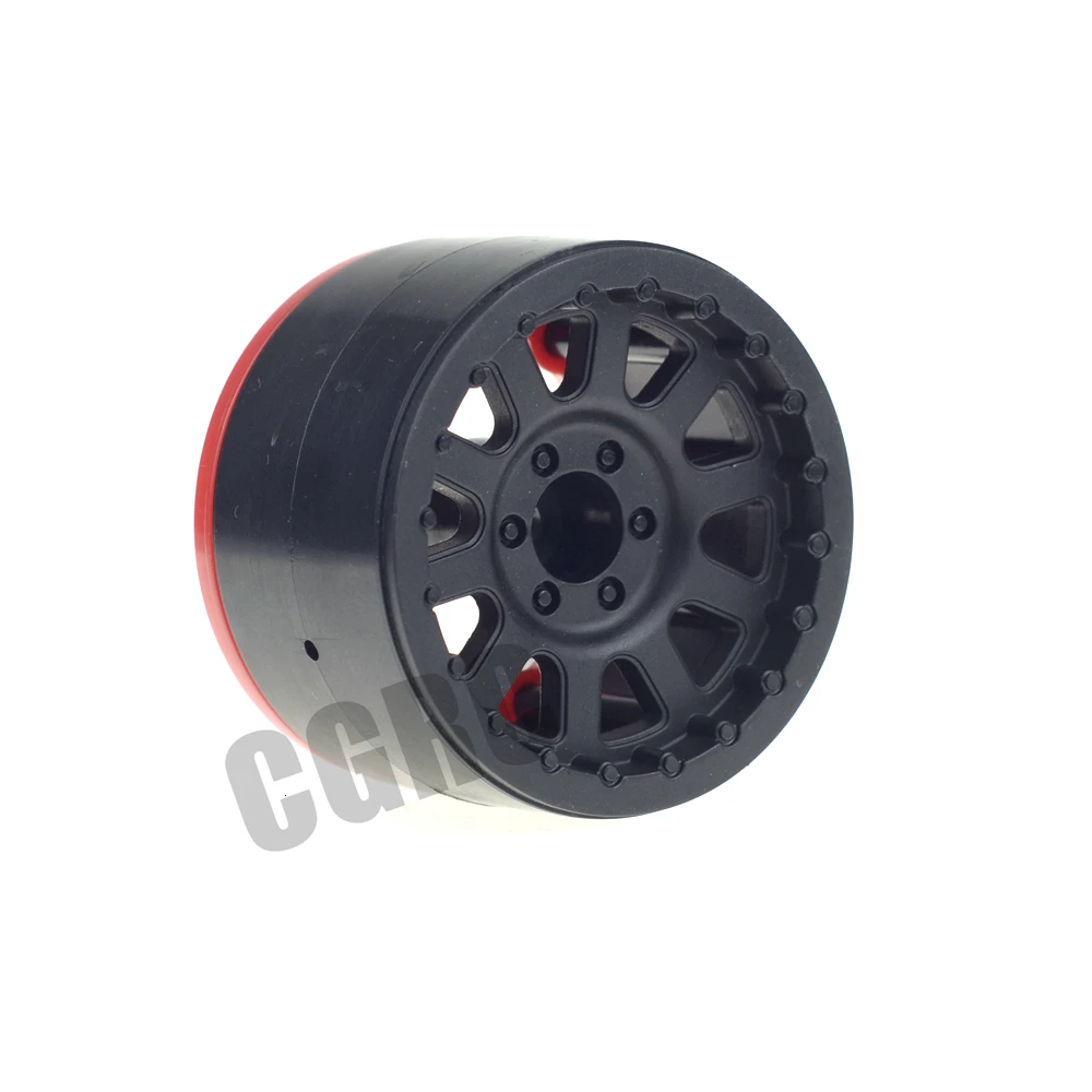 4 шт. пластик 2,2 Beadlock обод колеса для 1/10 RC Рок Гусеничный осевой SCX10 RR10 Wraith Yeti RC автомобиль