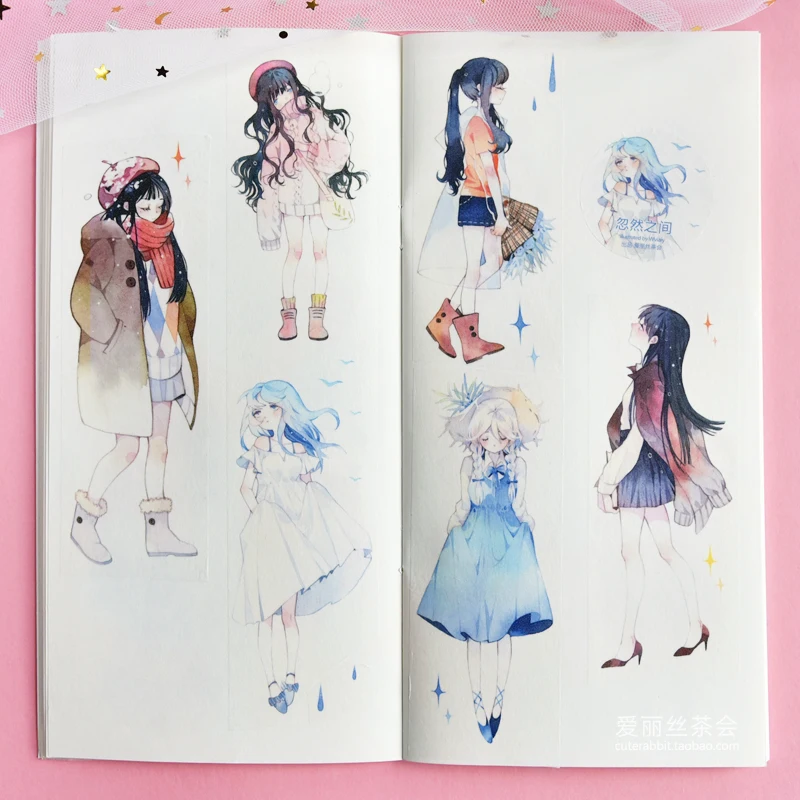 

The Girl In The Wind Long Cycle Special Oil Washi Tape 5 M