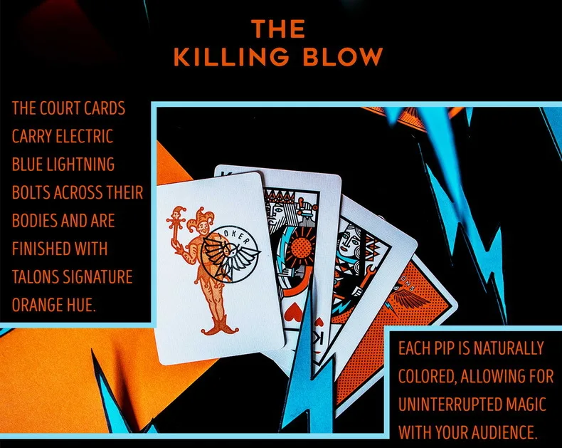 Ellusionist каблуки Альянс игральные карты велосипед оранжевый сова колода Покер