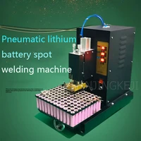 AC 220V Spot Welder Lithium Battery Soldering Welder Tools Large Battery Pneumatic Car Equipment Welding Machine Portable 10KW