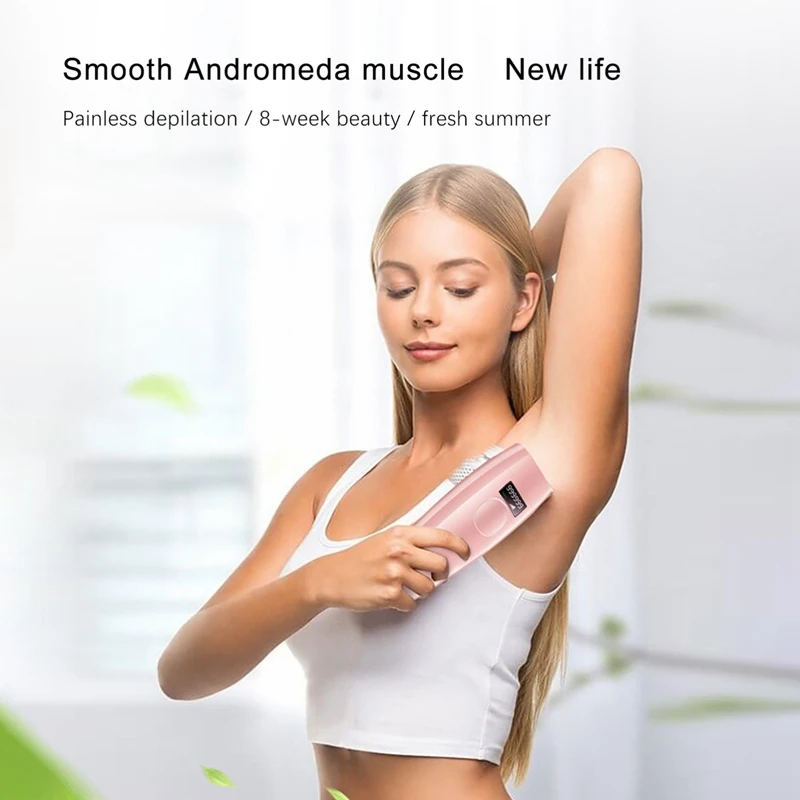 

Hair Removal for Women, Permanent Body and Facial Hair Removal Device Painless Hair Remover Woman Use EU Plug