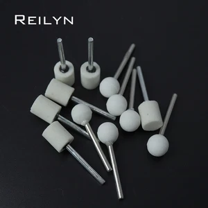 12 шт., абразивные насадки для полировки стекла, 3 х12 мм