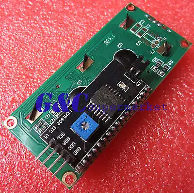 1 шт. синий дисплей межсоединений интегральных схем I2C TWI последовательный интерфейс SPI 1602 ЖК-дисплей модуль