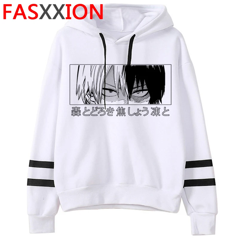 

2021 New My Hero Academia Funny Todoroki Anime Hoodie Men Unisex Boku No Hero Academia Himiko Toga Sweatshirt Graphic Hoody Male