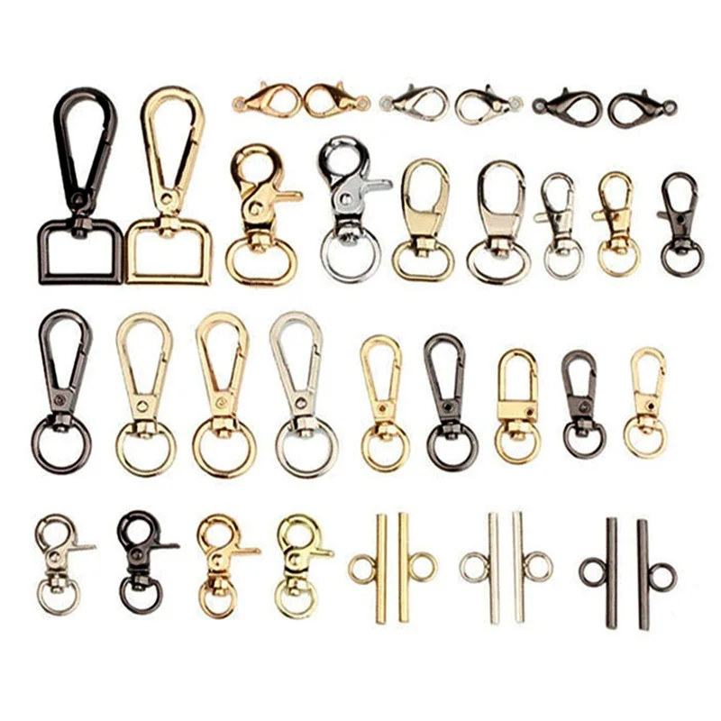 

10 шт., металлические застежки для сумок