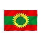 3 Х5 фута, Флаг Эфиопии оромо, полиэфирные печатные флаги и баннеры оромии для декора