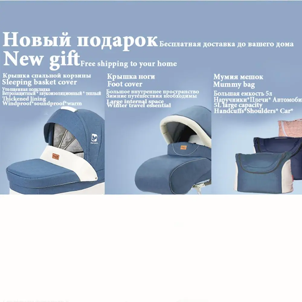 CoolBaby/Детская Коляска 2 в 1; коляска для лежа или увлажнения; складной светильник; Двусторонняя детская коляска; четыре сезона;