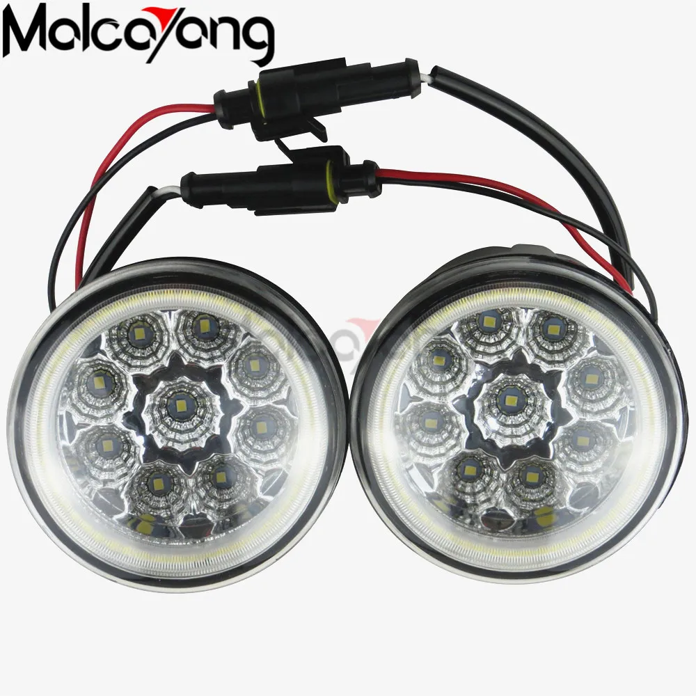 

Car Styling For Nissan Murano 2009-2014 9-Pieces Leds Fog Lights H11 H8 12V 55W Halogen LED Fog Head Lamp