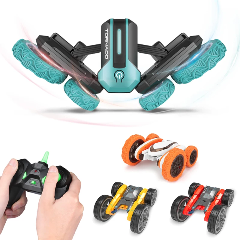 

RC Stunt Car 2.4G 4CH 1:16 Drift Deformation Roll 4WD Radio Control Car 360 Degree Rotating Flip RC Vehicle Toys With LED Light
