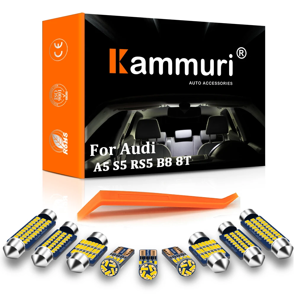 Безотказный Canbus KAMMURI для Audi A5 S5 RS5 B8 8T Sport Coupe светодиодная внутренняя карта