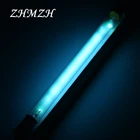 ZHMZH UVC, кварцевый светильник для стерилизации, озоновый домашний бактерицидный светильник T8, ультрафиолетовые лампы 220 В, 10 Вт, 15 Вт, сине-фиолетовый свет