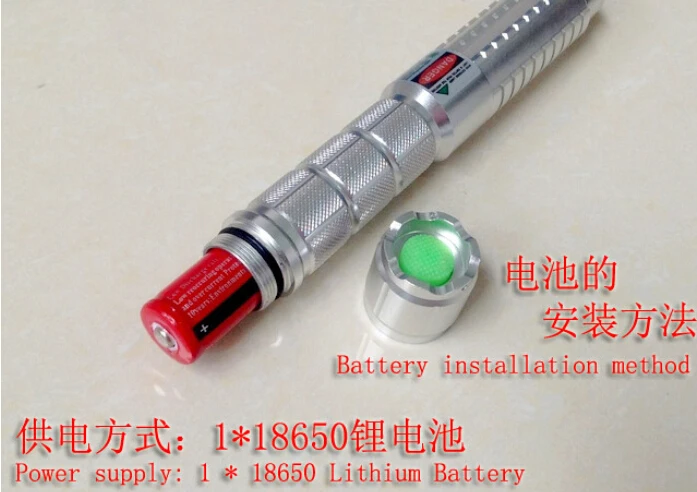 

HOT! Super Powerful Military Green laser pointer 100000m 100w 532nm Flashlight Light Burning Match,Burn cigarettes Hunting