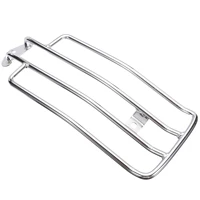 1pc 15lb chrome motorcycle solo seat rear fender luggage rack support chopper cruisers parts moulding accessories