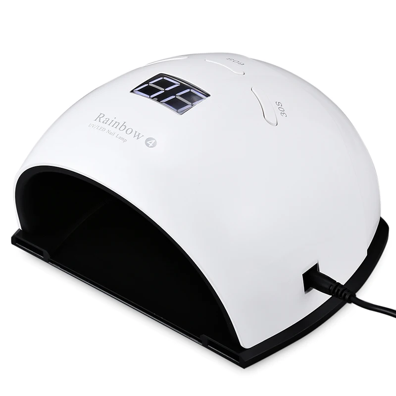 

UV Lamp Hybrid Lamp Light for Gel Varnish Drying with 30 LEDs Fast Dry with Feet Bottom Nail Dryer UV Led Nail Lamp