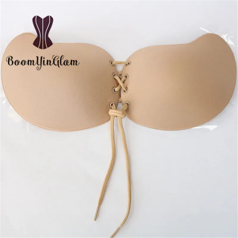 Женский силиконовый без бретелек спинки многоразовый сексуальный бесшовный