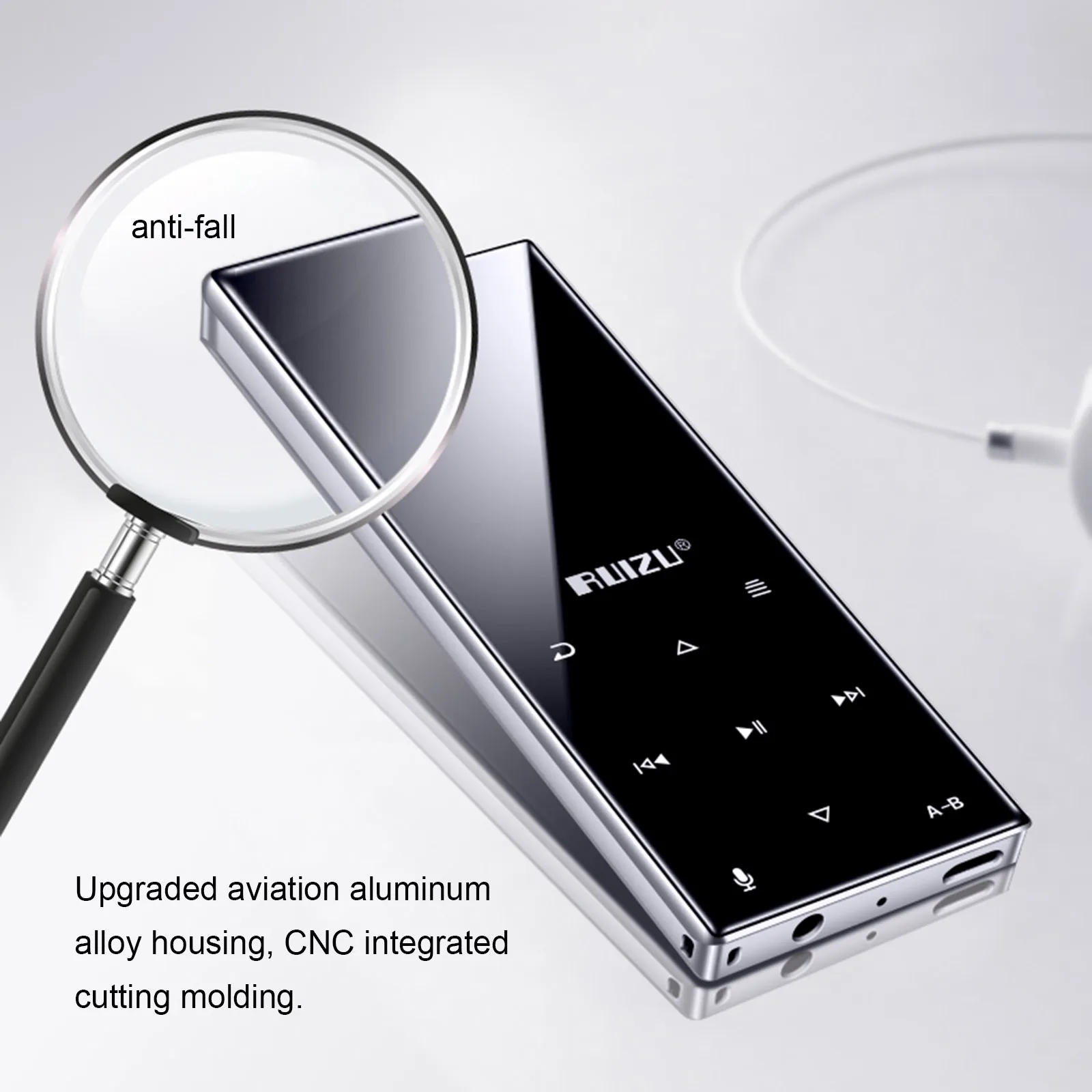 Музыкальный видеоплеер RUIZU D29 с поддержкой Bluetooth MP3 музыкальный проигрыватель без