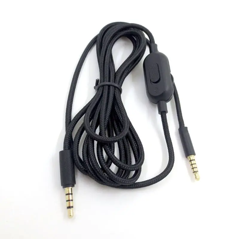 

Portable Headphone Cable Audio Cord Line for Lo-gitech GPRO X G233 G433 Earphone