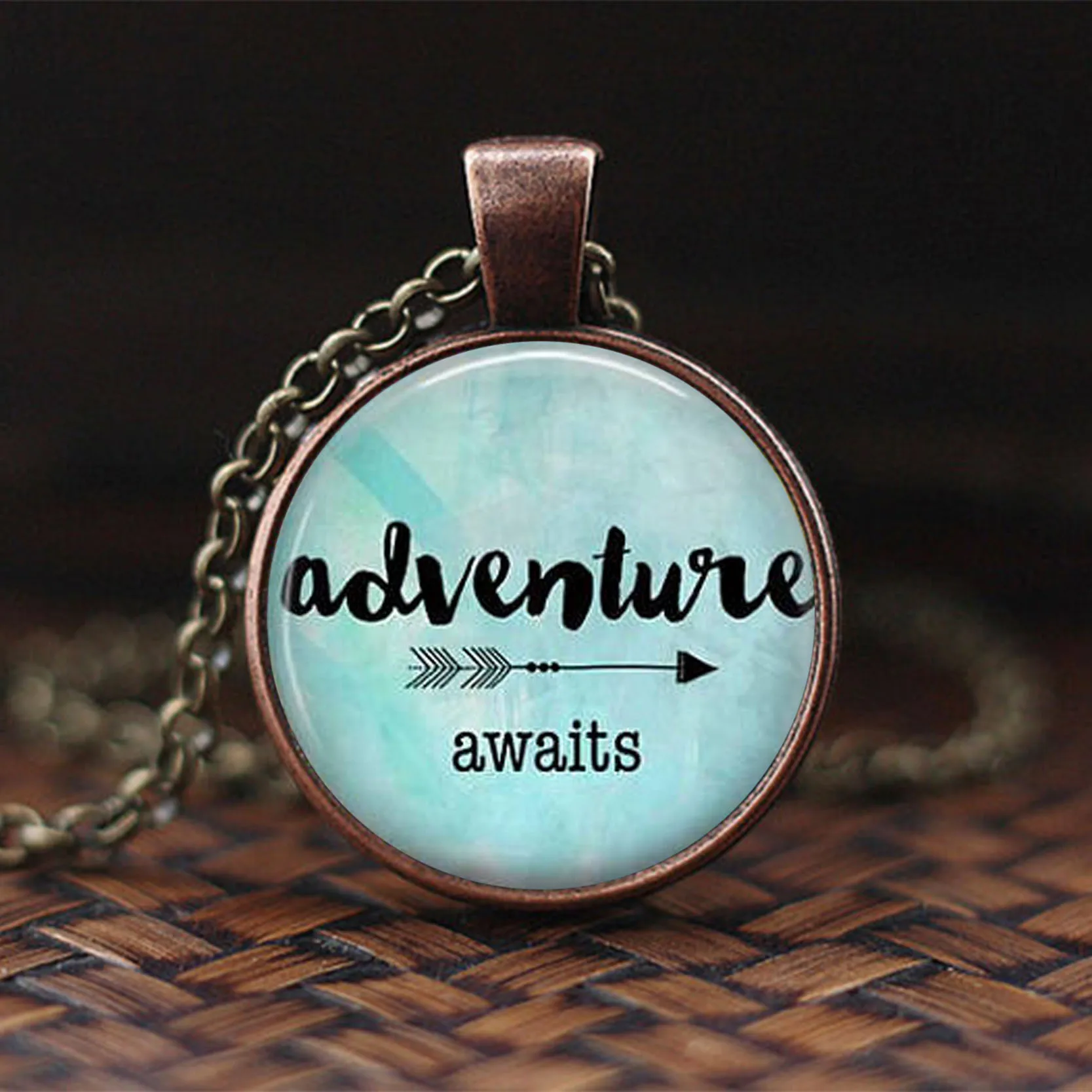 Модная цепочка с надписью и цитатой 2019|Ожерелья подвеской| |