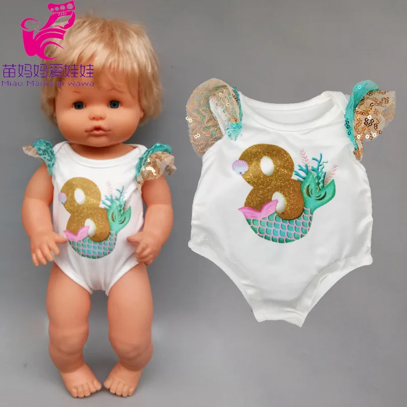 Кукольное платье-Русалка Nenuco для куклы 42 см Ropa y su Hermanita 17 дюймов аксессуары одежды