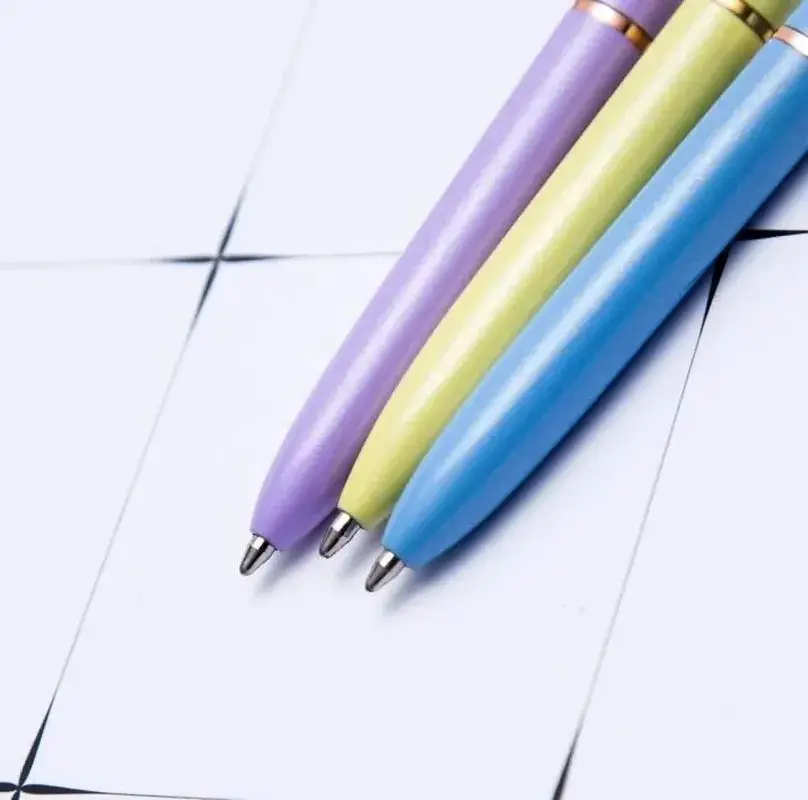 

Colorful Pearl Metal Ballpoint Pen Beautiful Gift Pen School Office Supplies Korean Stationery Cute Pens