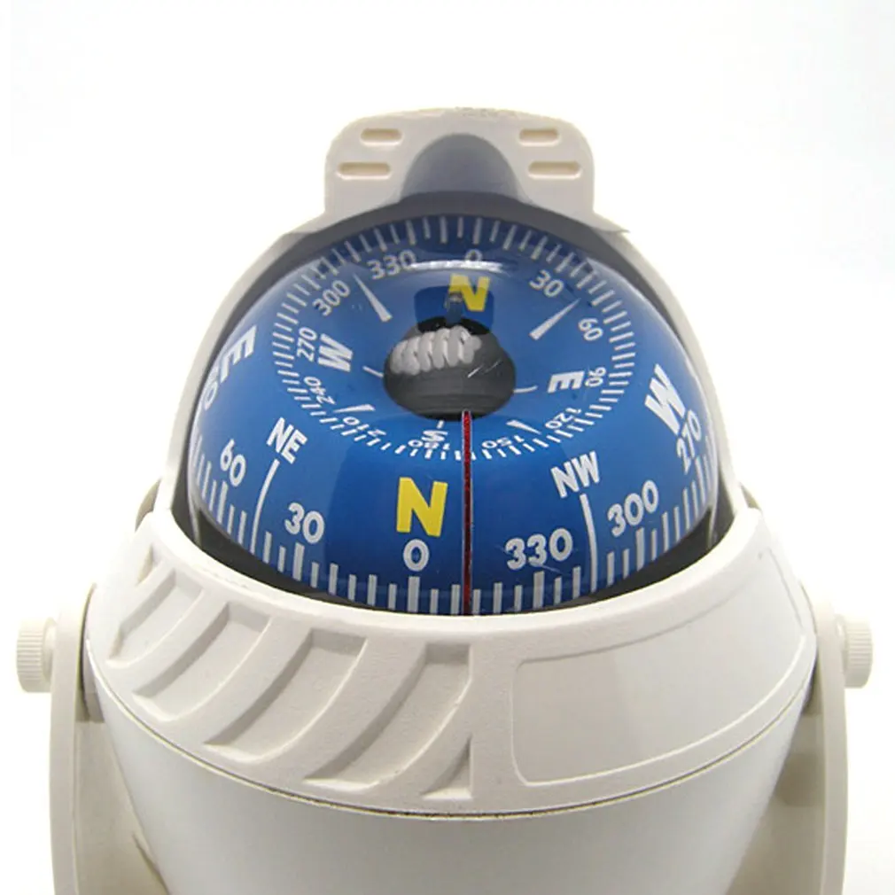 Sea Marine Waterproof High Precision Electronic Compass Navigation Positioning Compass Camping Gear LED Night Light For Boat Veh