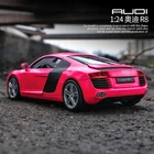 Модель автомобиля WELLY 1:24 Audi R8 V10, модель спортивного автомобиля на выбор из сплава