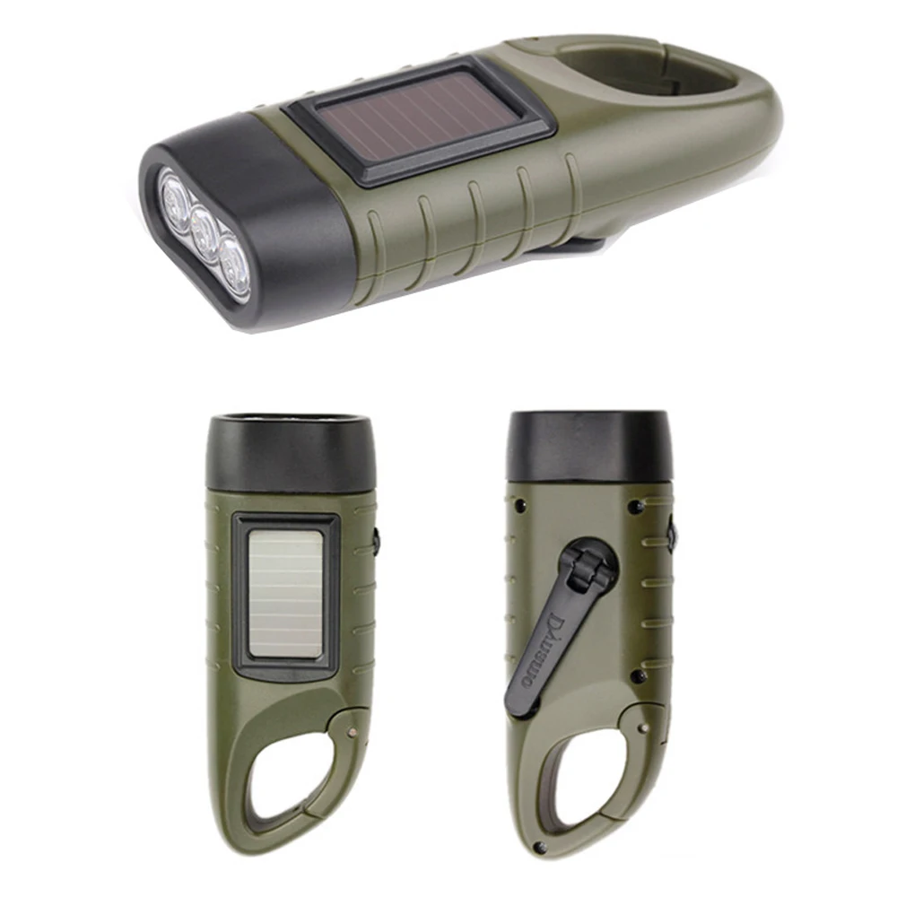 Фонарик с ручкой и питанием от солнечной батареи | Спорт развлечения