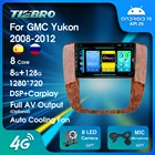 Автомагнитола 2 Din Android 2008 для GMC Yukon Chevrolet Tahoe Suburban 2012-, радио, мультимедийный плеер, стереоприемник Carplay DSP