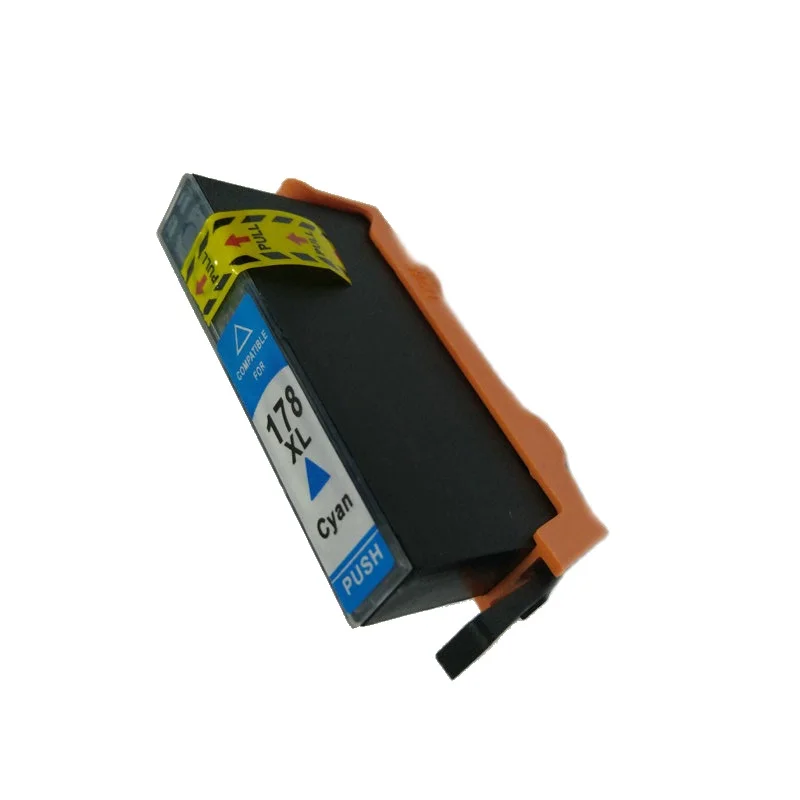 Картридж для принтера hp 178 XL Photosmart B109 B110 B210 C309 C310 C410 D5468 D5463 D5460 178XL|ink cartridge|compatible ink
