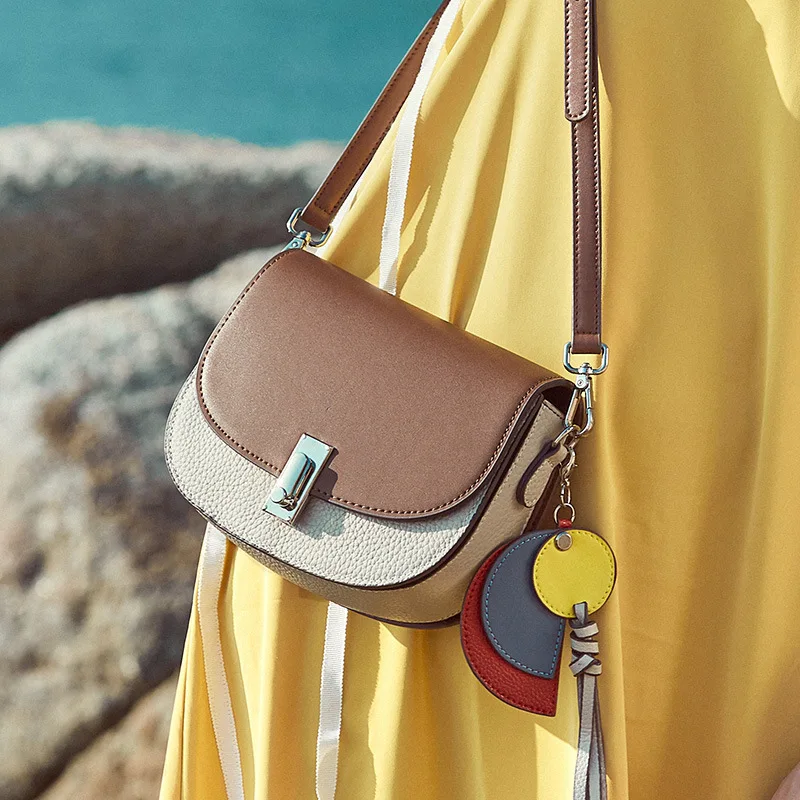 ALNEED роскошные женские сумки дизайнерские из натуральной кожи сумка-седло 2019 на