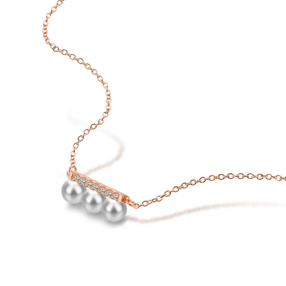 Женский чокер из серебра 100% пробы с жемчугом|Ожерелья| |