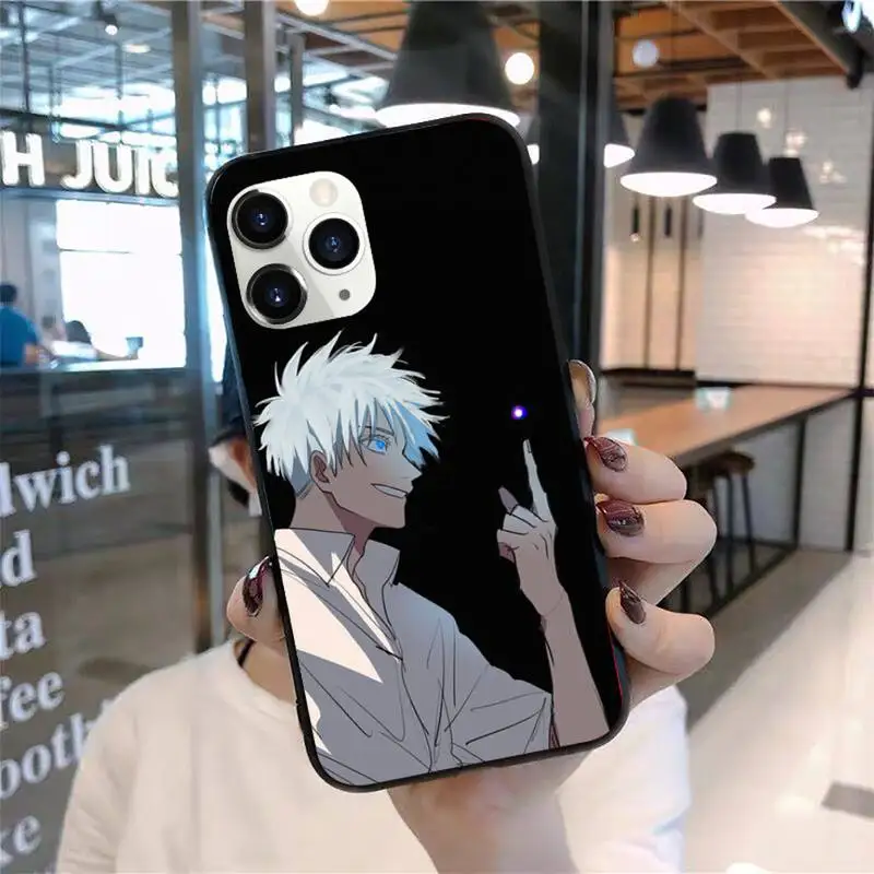 

Jujutsu Kaisen Anime Phone Case for iPhone 11 12 mini pro XS MAX 8 7 6 6S Plus X 5S SE 2020 XR
