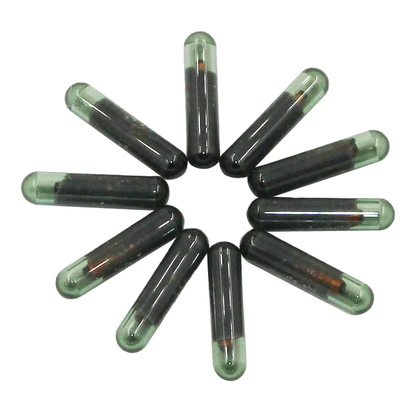 10 шт. Оригинальный ID48 стеклянный чип Автомобильный Транспондер фотоэлемент OEM|chip