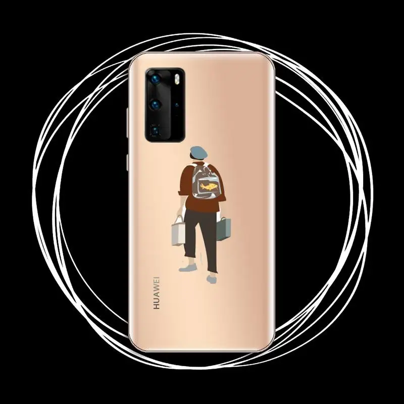 

Harry Styles Treat People With Kindness Phone Case Transparent for Huawei P honor 8 10i 20 30 40 smart 2019